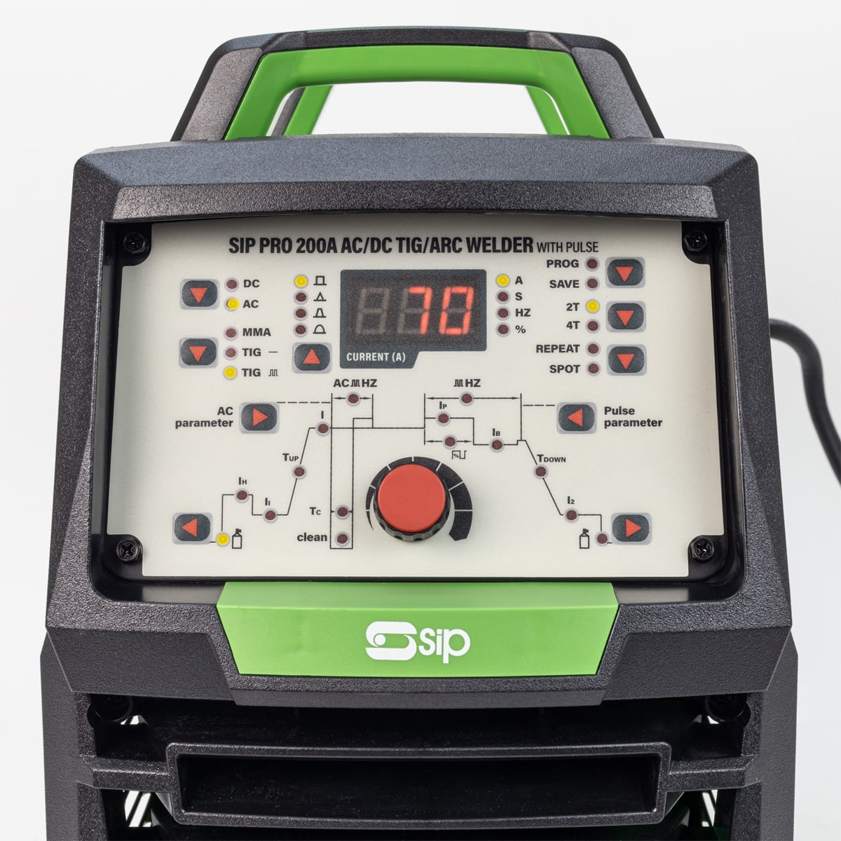 SIP WELDMATE® PRO 200A AC/DC TIG/ARC Inverter Welder with Pulse Package